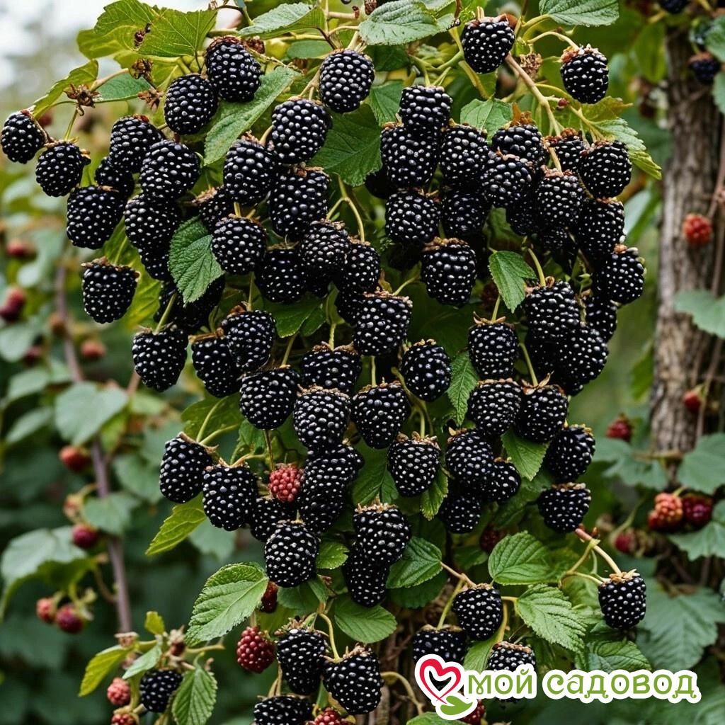 Малина-Дерево Черный Бриллиант